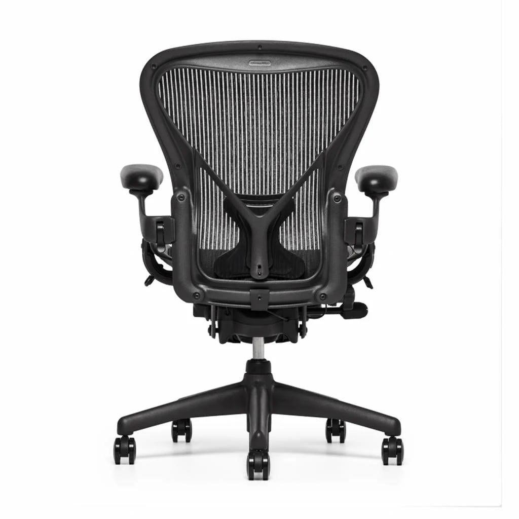 Sedia Herman Miller Aeron Classic ricondizionata (grafite)
