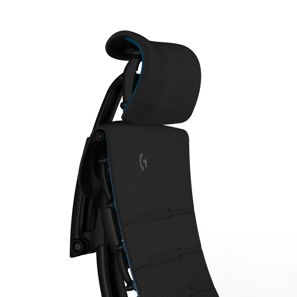 Poggiatesta Atlas per Herman Miller Embody (nero ciano gaming)