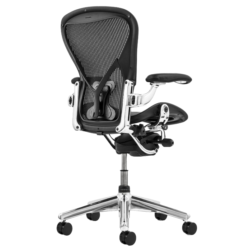 Sedia Herman Miller Aeron Classic ricondizionata (lucidata)