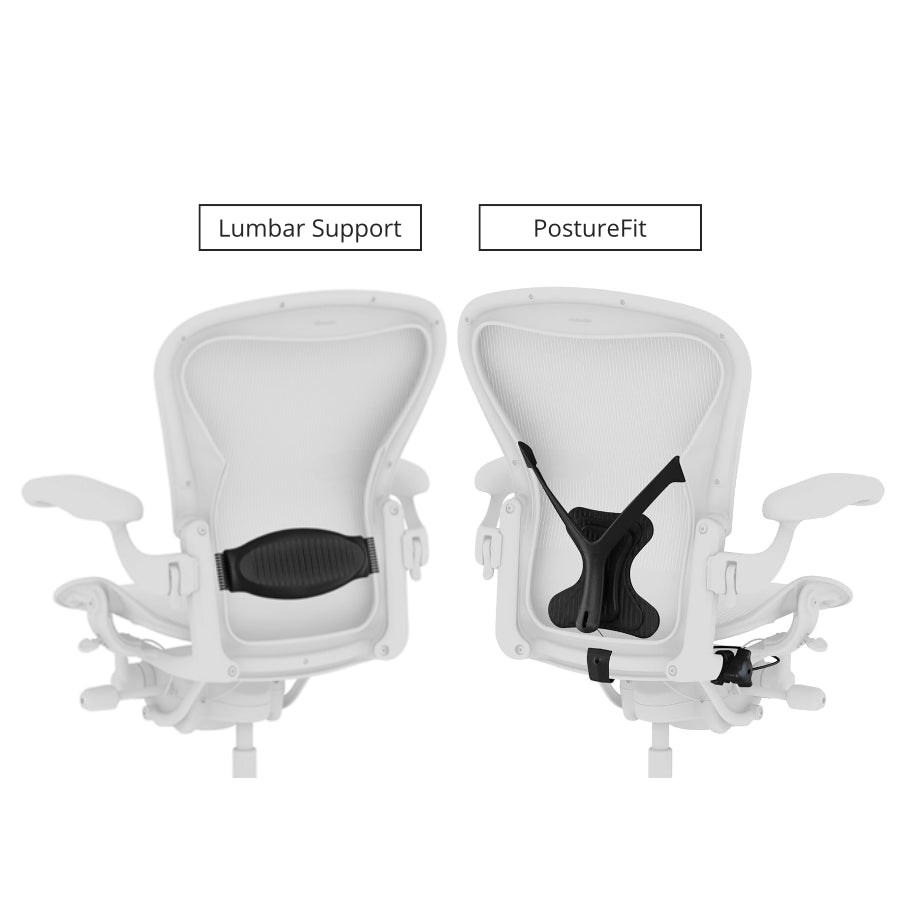 Sedia Herman Miller Aeron Classic ricondizionata (Custom Oro Elios)