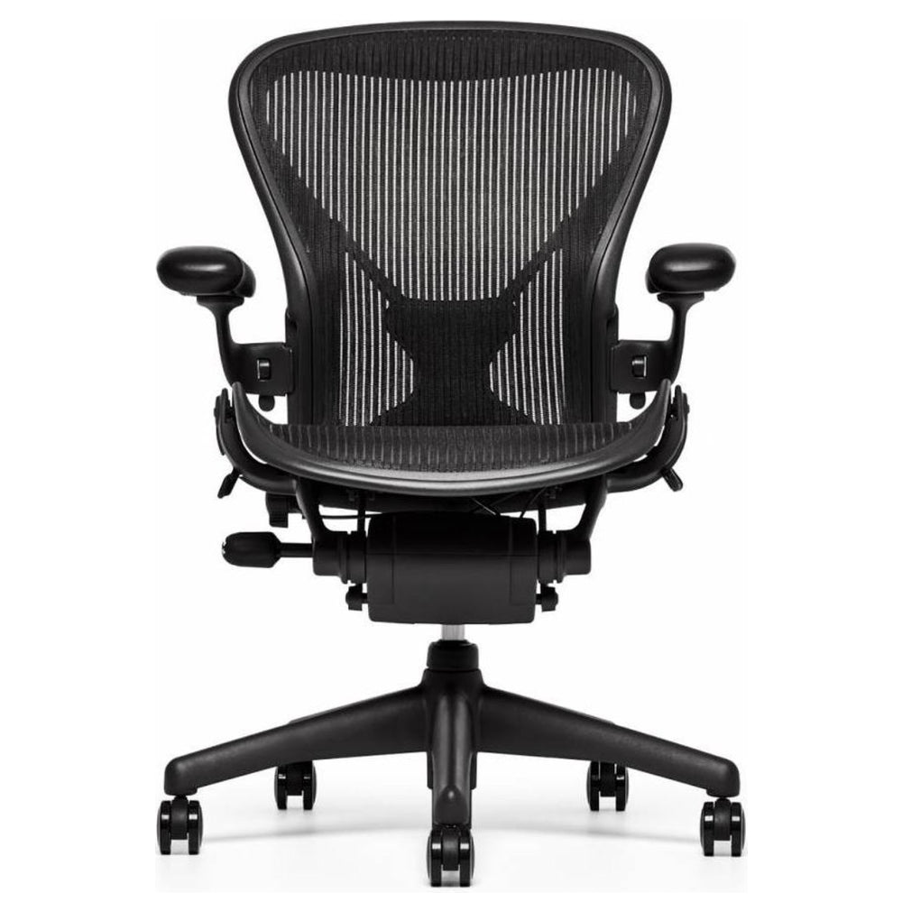 Sedia Herman Miller Aeron Classic ricondizionata (grafite)