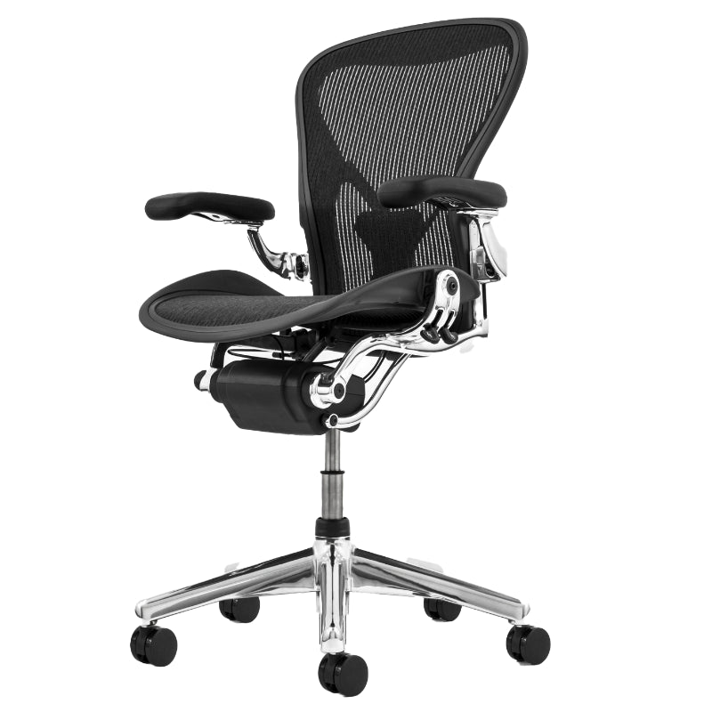 Sedia Herman Miller Aeron Classic ricondizionata (lucidata)